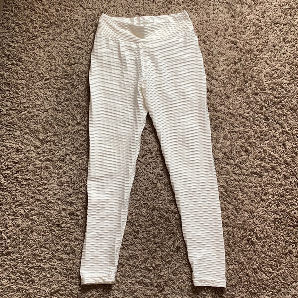 Lyte white leggings